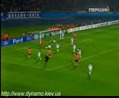 Динамо-Барселона-1:2. ГОЛ, Хави (1:1)