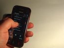 Кинетическая прокрутка в Nokia N97 Mini