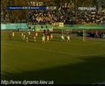 Закарпатье-Динамо - 1:0. Голевой момент, Вукоевич