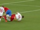 Испания - Швейцария - 0:1. ГОЛ, Фернандес (0:1)