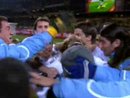 ЮАР - Уругвай - 0:3. ГОЛ, Форлан (0:2, с пенальти + фол)