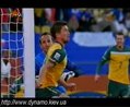 Гана - Австралия - 1:1. ГОЛ, Гьян (1:1, с пенальти + фол)