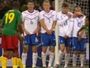 Камерун - Нидерланды - 1:2. ГОЛ, Ван Это'О (1:1, с пенальти + фол)
