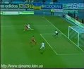 Динамо - Ильичевец - 9:0. ГОЛ, Савин (5:0, автогол)