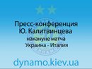Пресс-конференция Ю. Калитвинцева