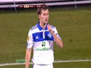 Динамо - Маккаби - 3:3. ГОЛ, Алмейда (1:0)